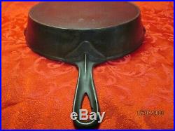 Erie Pre Griswold #9 Cast Iron Skillet With Makers Mark