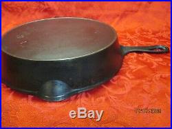 Erie Pre Griswold #9 Cast Iron Skillet With Makers Mark