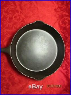 Erie Pre Griswold #9 Cast Iron Skillet With Makers Mark