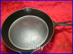 Erie Pre Griswold #9 Cast Iron Skillet With Makers Mark