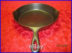 Erie Pre Griswold #9 Cast Iron Skillet With Makers Mark