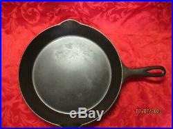 Erie Pre Griswold #9 Cast Iron Skillet With Makers Mark