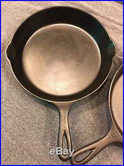 Extremely Rare Uncatalogued Griswold 378 Iron Skillet With Proof Skillet