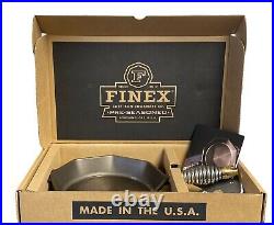 FINEX 10 Cast Iron Skillet, Modern Heirloom, Handcrafted in The USA NEW IN BOX
