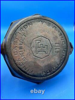 FINEX 10 Cast Iron Skillet Octagon Shape With Lid Made In Portland Oregon USA