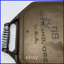 FINEX Cast Iron Cookware 18 Griddle
