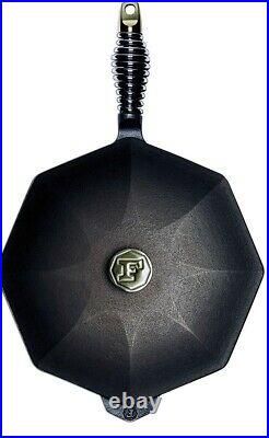 FINEX SL12-10001 12 inch Cast Iron Skillet with Lid
