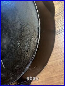 FIRST YEAR WAGNER #11 Cast Iron Skillet Straight High Logo EXTREMELY RARE