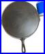 FLAT EXTRA LARGE 13 Antique Cast Iron Skillet Pan Favorite Piqua Ware Ohio FLAT