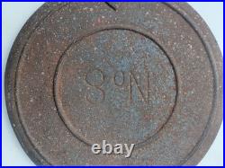 Fanner Mfg. Crescent Cast Iron Waffle Iron -Parts Or Repair- Broken No Base