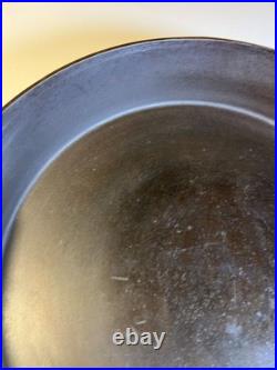 Favorite Piqua Ware #12 Cast Iron Skillet 13 Large Smooth Restored Lightweight