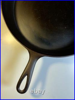 Favorite Piqua Ware #12 Cast Iron Skillet 13 Large Smooth Restored Lightweight