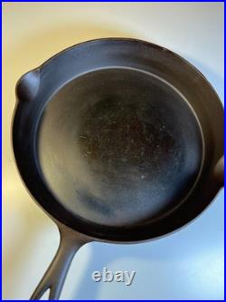 Favorite Piqua Ware #12 Cast Iron Skillet 13 Large Smooth Restored Lightweight