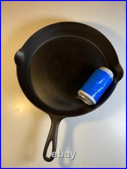 Favorite Piqua Ware #12 Cast Iron Skillet 13 Large Smooth Restored Lightweight