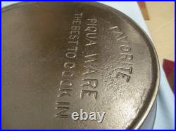 Favorite Piqua Ware #8 The Best To Cook In Cast Iron Skillet