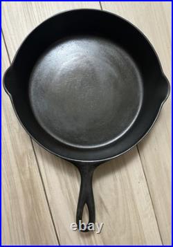 Favorite Piqua Ware Arc Logo Cast Iron Skillet Amazing Condition 1916-1934