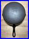 Favorite Piqua Ware Cast Iron Frying Pan Deep Skillet #8 1/2 with Lid Restored