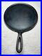 Favorite Piqua Ware Smile No. 7 Cast Iron Handled Griddle