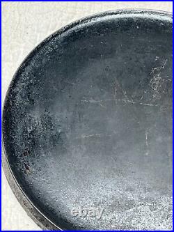 Favorite Piqua Ware Smile No. 7 Cast Iron Handled Griddle