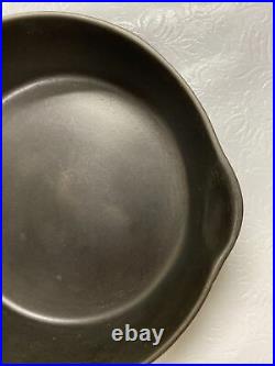 Favorite Piqua Ware Smiley Cast Iron Skillet #4 Circa 1916-1935 (htf)