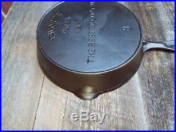 Favorite Piqua Ware The Best To Cook In #8/10-1/2 Cast Iron Skillet, Restored