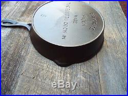 Favorite Piqua Ware The Best To Cook In #8/10-1/2 Cast Iron Skillet, Restored