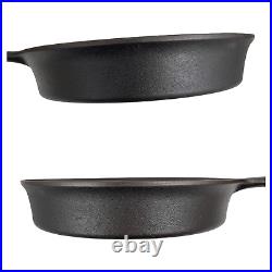 Field Company Cast Iron #8 No. 8 (10 1/4) Skillet & Lid Set Made in USA