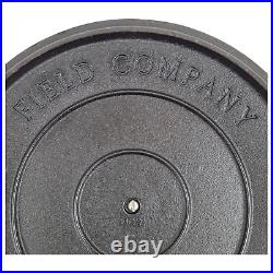 Field Company Cast Iron #8 No. 8 (10 1/4) Skillet & Lid Set Made in USA