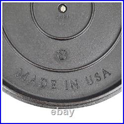 Field Company Cast Iron #8 No. 8 (10 1/4) Skillet & Lid Set Made in USA