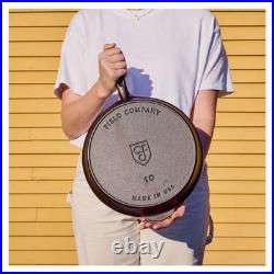 Field Company No. 10 Cast Iron Skillet 11.6 Pre-Seasoned Pan