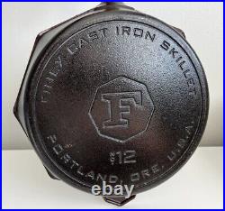 Finex 12 Cast Iron Handcrafted Skillet with Lid SL12-10001