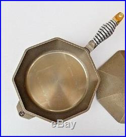 Finex Cast Iron Skillet with Lid 10 Octagon 8 Sided NEW