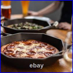 Finex Seasoned 10-Inch Cast Iron Skillet with Lid NEW