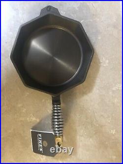 Finex Seasoned Cast Iron Skillet with Lid, 10 NEW