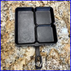 Fully Reconditioned Seasoned Griswold 666 Colonial Breakfast Skillet Lar G2U