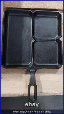 Fully Reconditioned Seasoned Griswold 666 Colonial Breakfast Skillet Lar G2U
