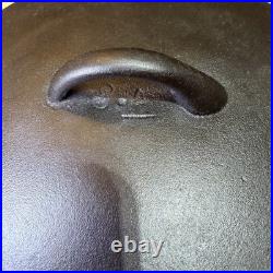 Fully Restored Birmingham BSR #8 Early Red Mountain Chicken Fryer Hand Scribed