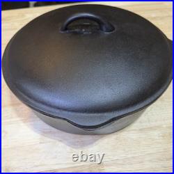 Fully Restored Birmingham BSR #8 Early Red Mountain Chicken Fryer Hand Scribed