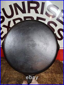 Fully Restored GRISWOLD #10 Cast Iron Skillet Small Logo Seasoned 12