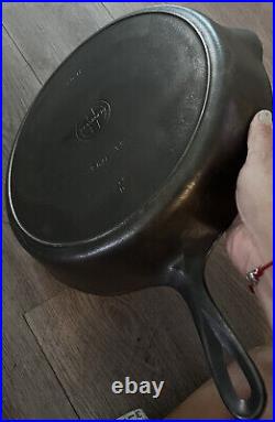 Fully Restored GRISWOLD #12 Cast Iron Skillet Pan Small Logo Seasoned 14