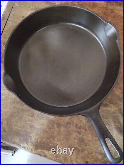 Fully Restored GRISWOLD #8 Cast Iron Skillet Small Logo 704 Seasoned Flat
