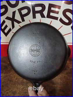 Fully Restored GRISWOLD #8 Cast Iron Skillet Small Logo 704 Seasoned Flat