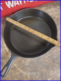 Fully Restored GRISWOLD CAST IRON #9 SKILLET Small Block 11 Seasoned Flat