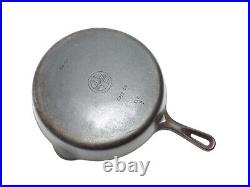 Fully Restored GRISWOLD Cast Iron SKILLET Frying Pan #10 SMALL BLOCK LOGO Flat