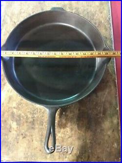 Fully Restored Griswold #14 Large Block Logo 16 Cast Iron Skillet