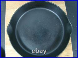 Fully Restored VICTOR GRISWOLD #8 722B Cast Iron Skillet Pan Full Marked Flat