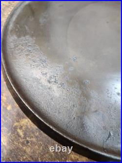 Fully Restored Wagner #14 CAST IRON Bailed Griddle 14 Seasoned Flat
