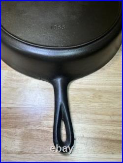 Fully Restored Wagner Ware Sindey-O #13 Cast Iron Skillet 1063