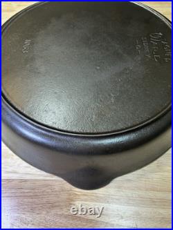 Fully Restored Wagner Ware Sindey-O #13 Cast Iron Skillet 1063