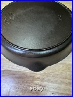 Fully Restored Wagner Ware Sindey-O #13 Cast Iron Skillet 1063